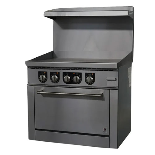 Electric Range 36" top Griddle -HZ-ER36-36G