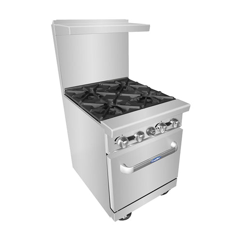 Atosa AGR-4B-LP 24″ Propane Gas Range With 4 Open Burner