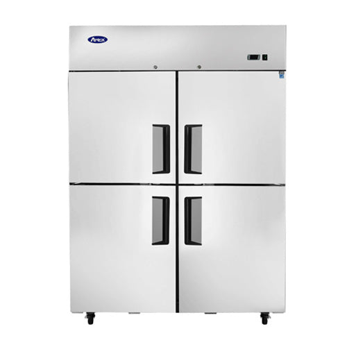 Atosa MBF8011GR 52″ 4 Half Door Solid Reach In Refrigerator