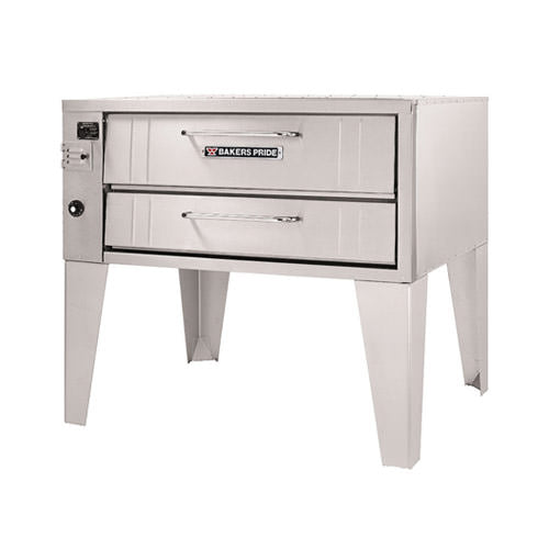 Bakers Pride 251 36″ Single Deck Natural Gas Pizza Deck Oven