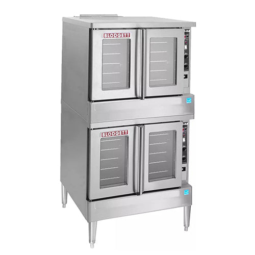 Blodgett SHO-100-E-DBL Double Standard Depth Full Size Electric Convection Oven - 3Ph, 208V