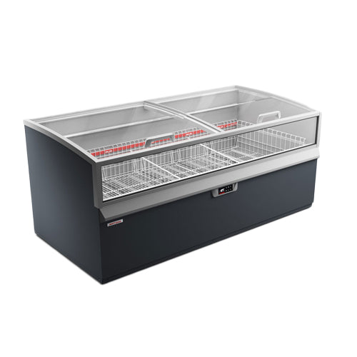 Celcold Montreal-XL-Push-250 Multi Temperature Bunker Merchandiser