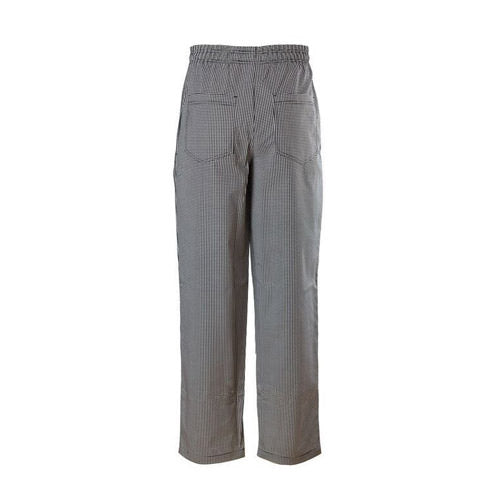 Chef Revival P020HT-M Solid Houndstooth Baggy Chef Pants - Medium