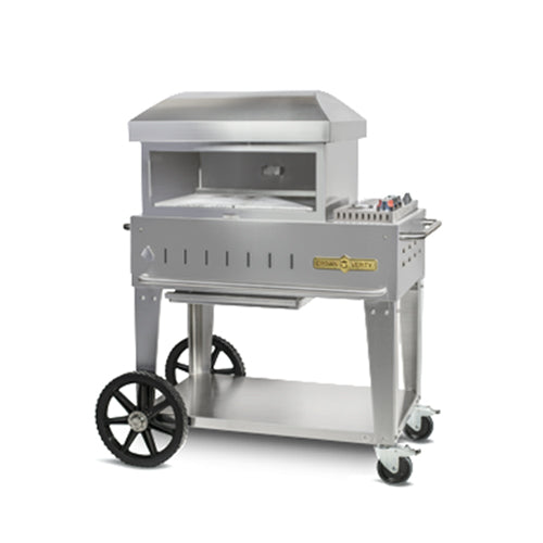 Crown Verity CV-PZ24-MB-NG 24″ Natural Gas Mobile Pizza Oven