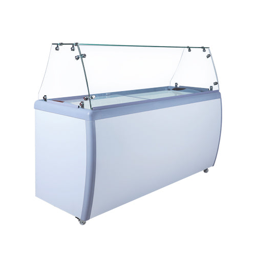 EFI FICD-60 60 Flat Glass Ice Cream Dipping Cabinet