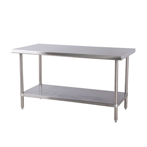 EFI T1818 18 x 18" 18 Gauge Stainless Steel Work Table