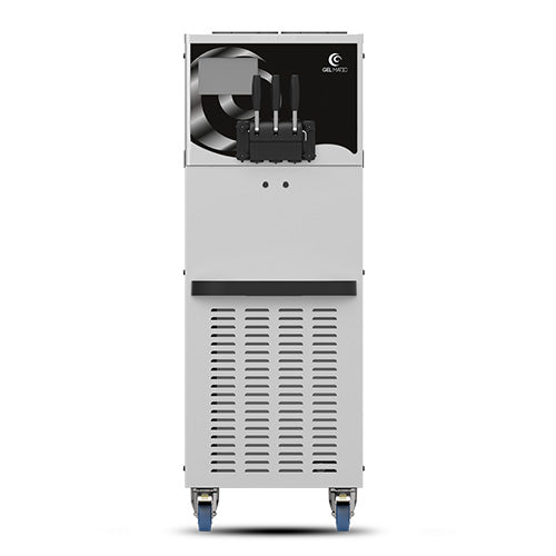 Gel Matic BV-250-PM Floor Twin Soft Serve Ice Cream Machine With Three Hopper