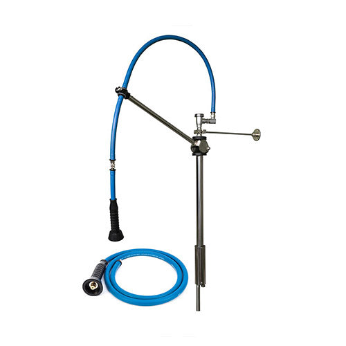 HIMI Instinct IF5402 Wall Mount Pre-Rinse Faucet With 54 Hose - Vacuum Breaker & 6' Extenssion Hose