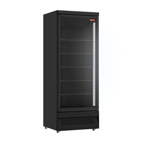 New Air NGF-30-HB 30 1 Swing Door Glass Freezer Merchandiser - All Black