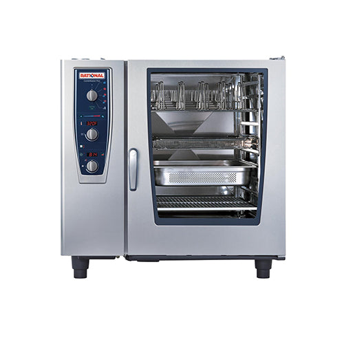 Rational CombiMaster B129106.12.202 102E 10 Pan Full Size Electric Combi Oven - 1Ph, 208V