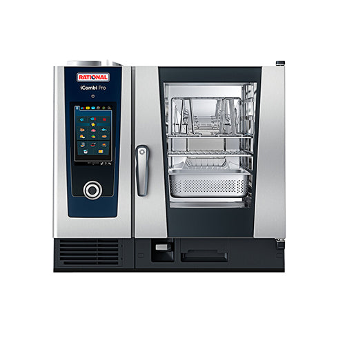 Rational iCombi Pro ICP-6-HALF LM100BG 6 Pan Half Size Natural Gas Combi Oven