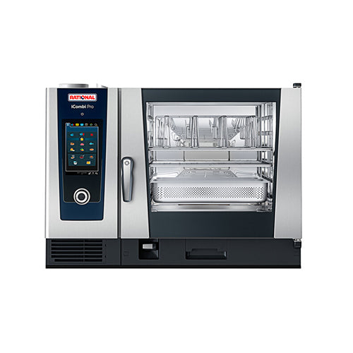 Rational iCombi Pro ICP-6-FULL-E LM100CE 6 Pan Full Size Electric Combi Oven - 3Ph, 208V