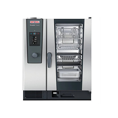 Rational iCombi Pro ICP-10-HALF-E LM100DE 10 Pan Half Size Electric Combi Oven - 3Ph, 208V