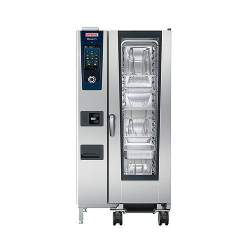Rational iCombi Pro ICP-20-HALF-E LM100FE 20 Pan Half Size Electric Combi Oven - 3Ph, 208V