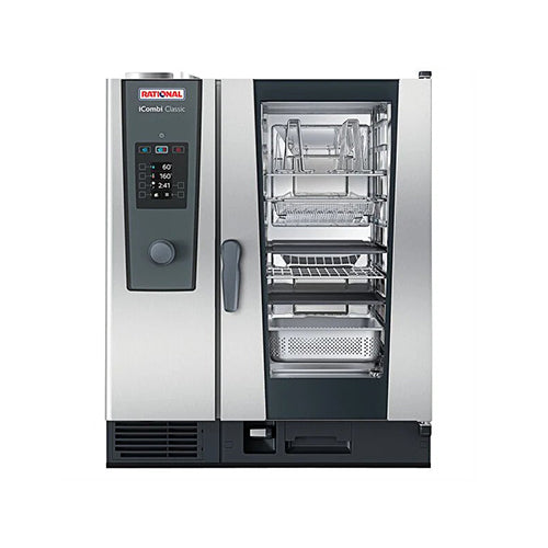 Rational iCombi Classic ICC-10-HALF LM200DG 10 Pan Half Size Natural Gas Combi Oven