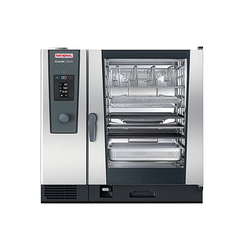 Rational iCombi Classic ICC-10-FULL E LM200EE 10 Pan Full Size Electric Combi Oven - 3Ph, 240V