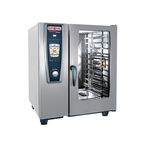 Rational SelfCookingCenter B118206.27E 101NG 10 Pan Half Size Natural Gas Combi Oven