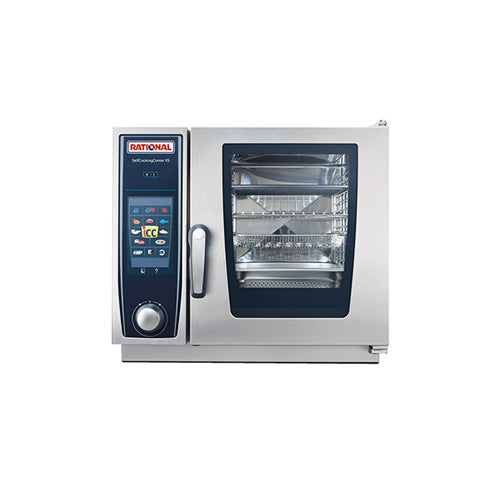 Rational SelfCookingCenter B608106.12 XS 6 2/3 Pan Half Size Electric Combi Oven - 1Ph, 208V