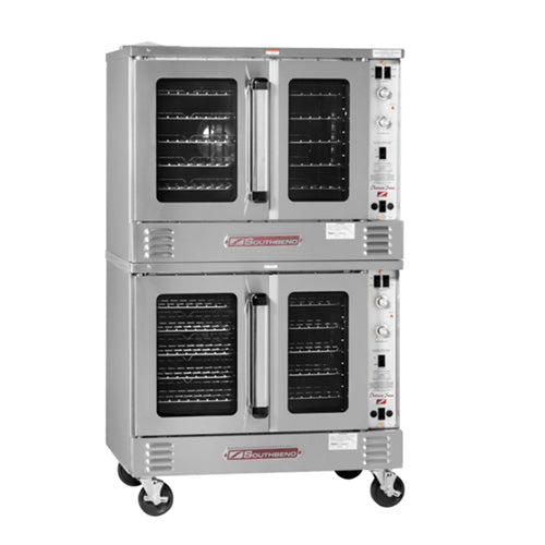 Southbend PCG100S/SD-NG Double Standard Depth Full Size Natural Gas Convection Oven