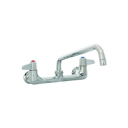 T&S 5F-8WLX08 Wall Mount Faucet With 8 Centers and 8" Swing Spout