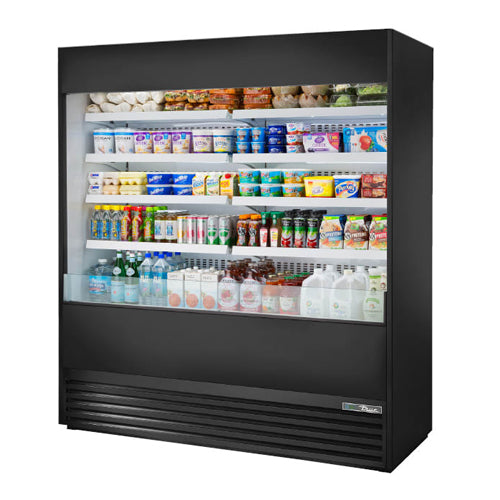 True TOAM-72-HC-TSL01 72 Vertical Open Air Curtain Merchandiser