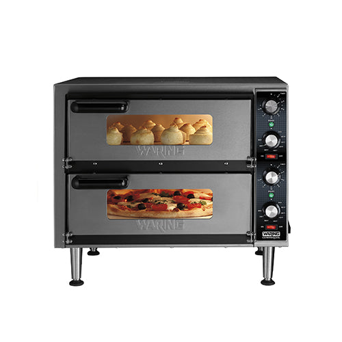 Waring WPO350 23 Electric Double Deck Pizza Oven
