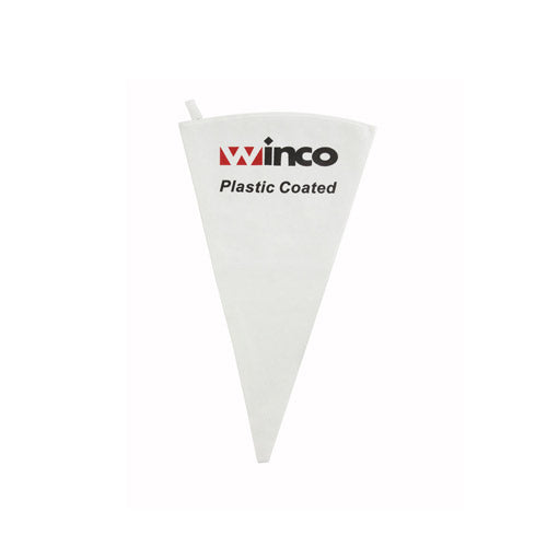 Winco PBC-12 12 Cotton Pastry Bag With Plastic Coating