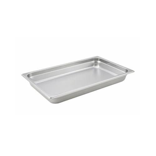 Winco SPJH-102 Full Size Heavy Weight Steam Table / Hotel Pan - 2 1/2 Deep