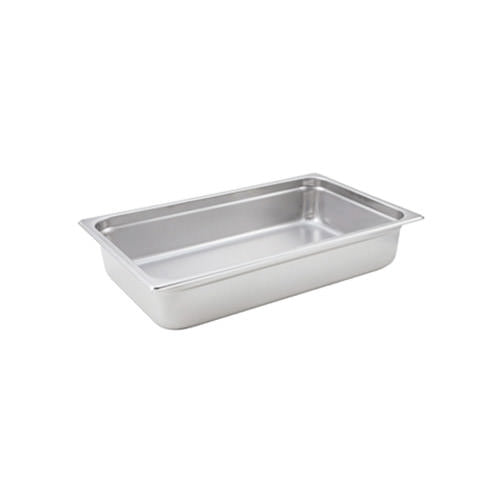 Winco SPJH-104 Full Size Heavy Weight Steam Table / Hotel Pan - 4 Deep