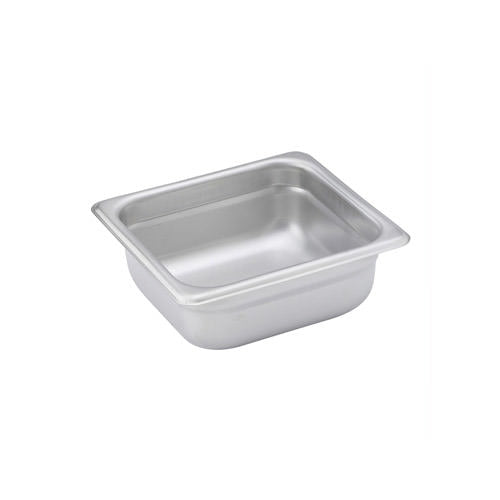 Winco SPJH-602 1/6 Size Heavy Weight Steam Table / Hotel Pan - 2 1/2 Deep