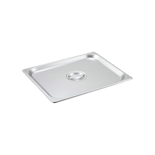 Winco SPSCH Half Size Stainless Steal Solid Steam Table / Hotel Pan Cover