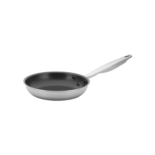 Winco TGFP-12NS 12 Tri-Gen Tri-Ply Stainless Steel Non Stick Fry Pan