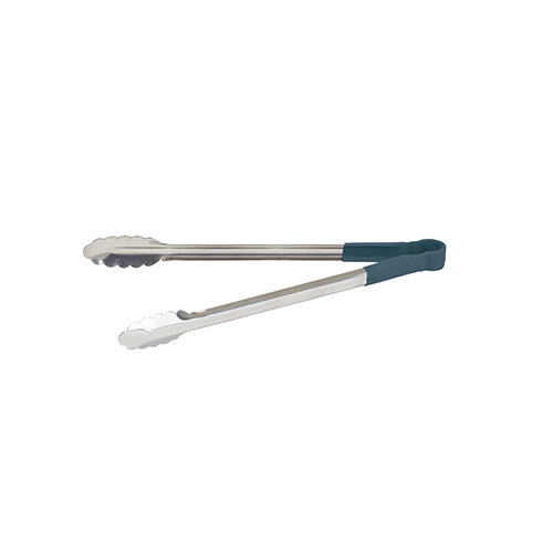 Winco UTPH-16B 16 Blue Heat Resistant Utility Tong