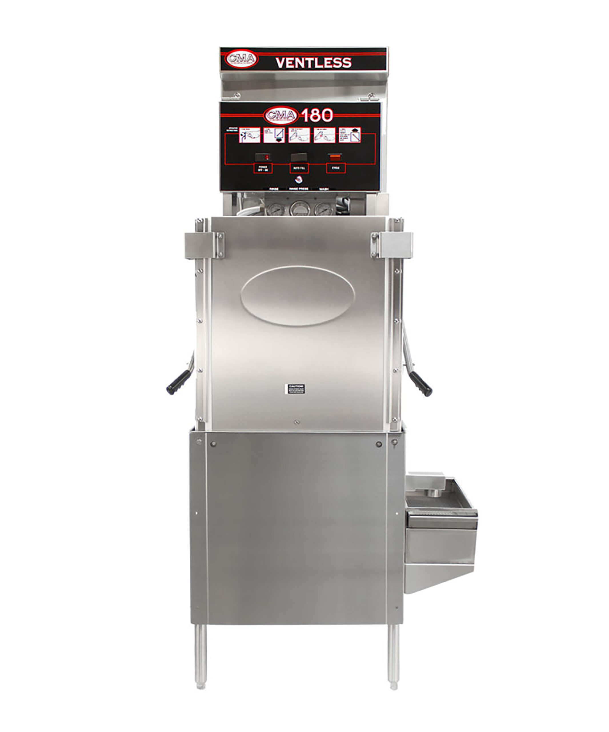 CMA Dishmachines Model C Corner Chemical Sanitizing Door Dishwasher