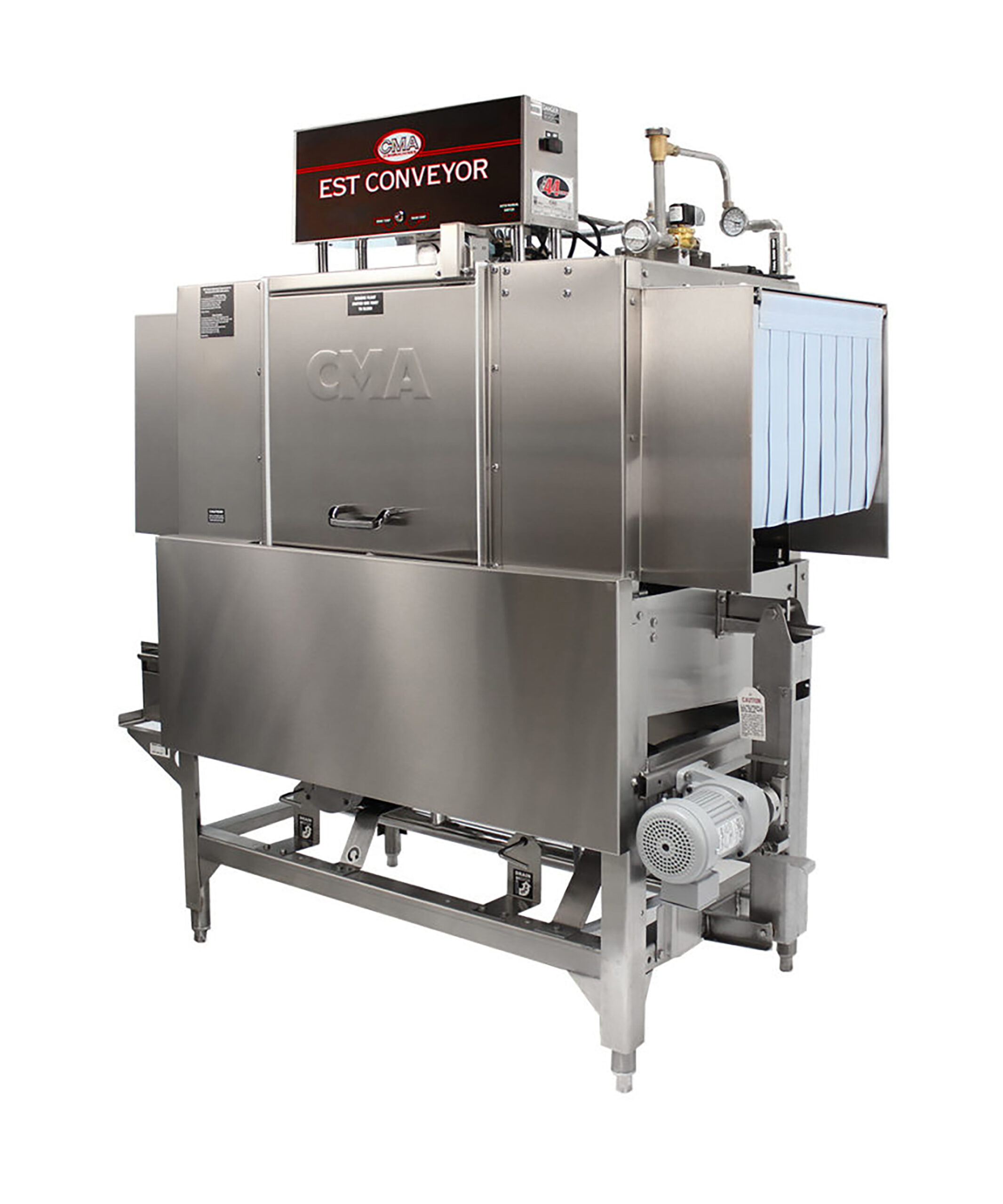 CMA Dishmachines EST-44 TALL Conveyor Dishwasher - High/Low Temp (25" Door Clearance)