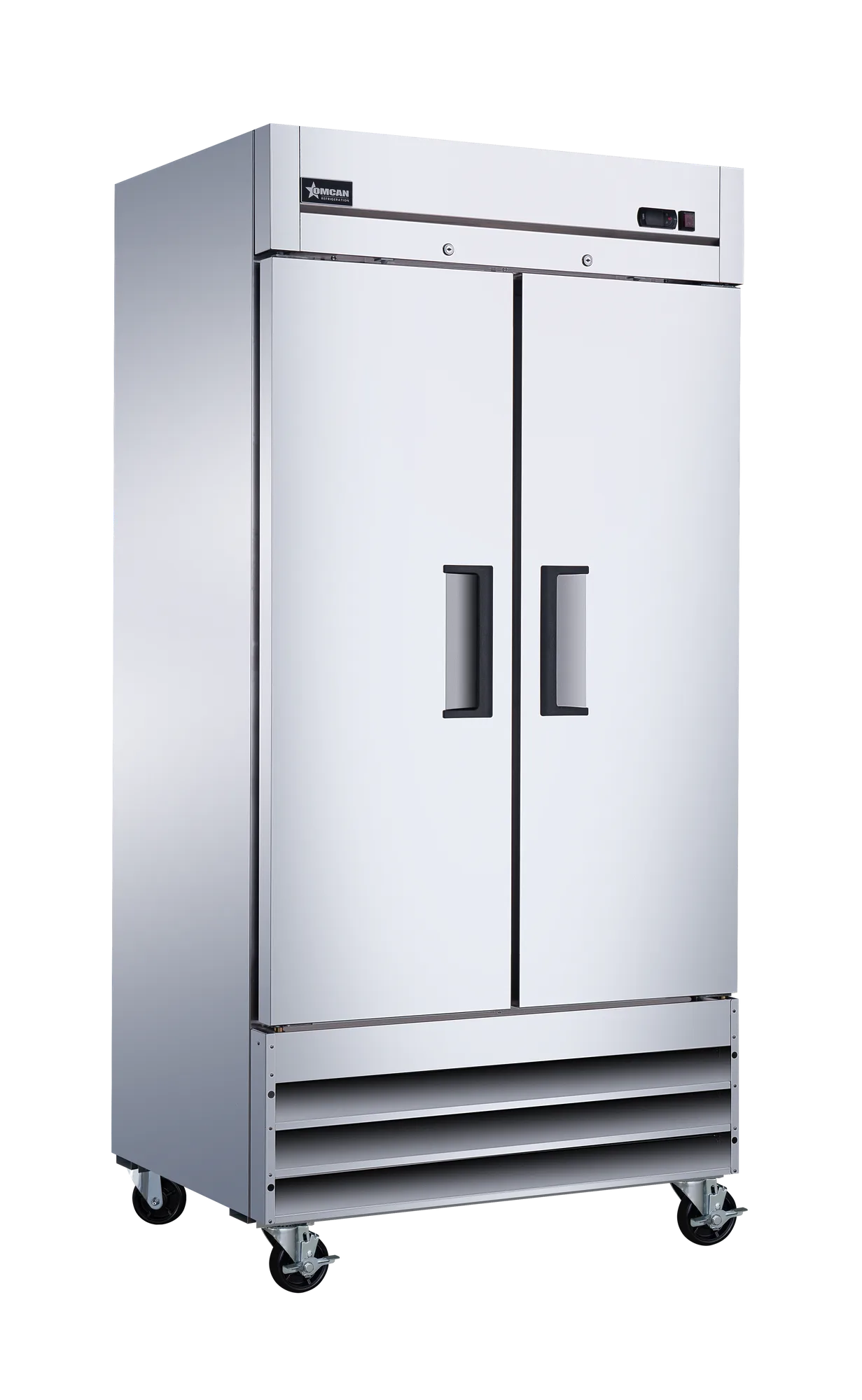 Omcan RE-CN-0035-HC 40" 2-Door Solid Reach-In Refrigerator, 26.5 cu.ft.