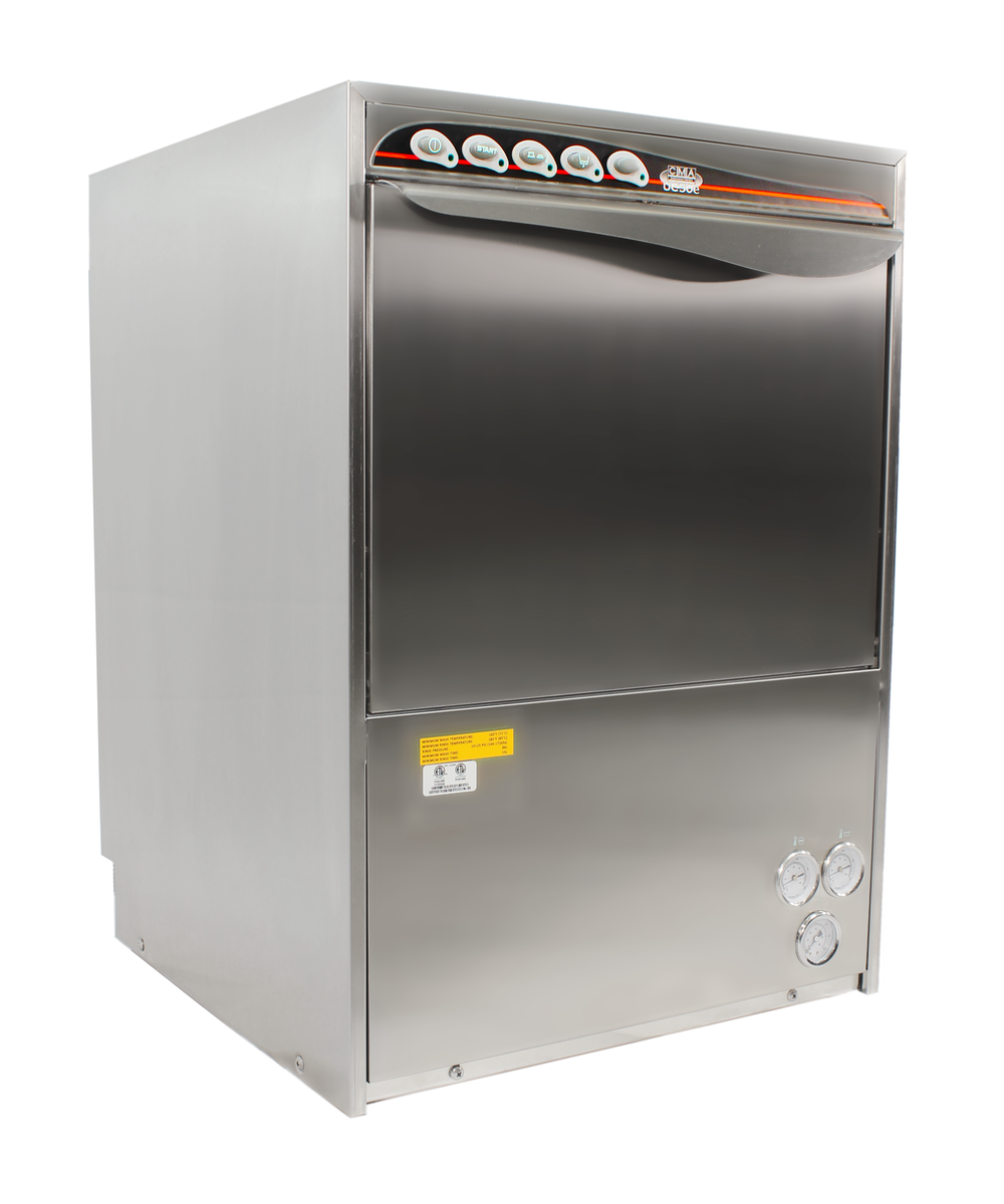 CMA Dishmachines UC50E High Temp Undercounter Dishwasher (European Format)